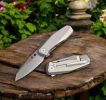 2026C SPYDERCO Reveal 15, Techno 3 Titanium CTS-XHP