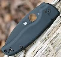 2026C SPYDERCO Shaman G-10 Black Black Blade Plain