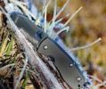 2026C SPYDERCO Techno 2 Titanium Plain