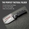 2026t HOGUE EX-01 3.5" Folder Drop Point Blade Tumble Finish G-10 Frame - G-Mascus Green, MAP: $206.96