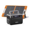 Flashfish 300W Power Station + 60W Solar Panel 230.4Wh LiFePO4 (Peak 600W) Solar generator AC Outlets Portable Power Station,Power Bank, Battery Back