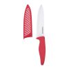 Professional 6-inch Ceramic Kitchen Chef Knife in Red