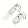 Small steel cannon mini knife: sharp and durable, compact and easy to carry and store, multi-functional design, super practical for daily express unp