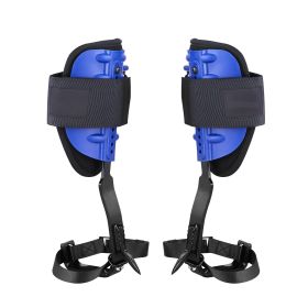 Tree Climbing Spikes Set, Height-Adjustable Tree Climbing Gear with Straps & Waist Harness, 350 lbs Load Capacity, Heavy Duty Steel Climb Spurs Arbor