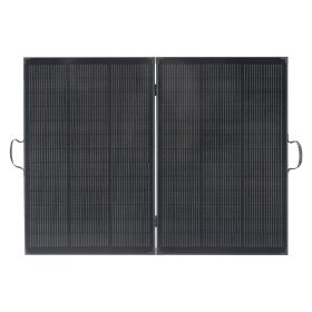 200W Foldable Solar Panel with Frame, 23% High-Efficiency Portable Monocrystalline Solar Panel Charger with 30A PWM Controller & MC4 Output, IP67 Wat