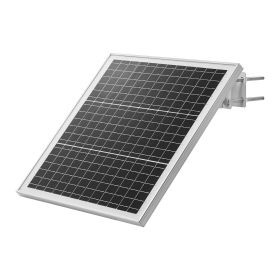 20W 12V Solar Panel Battery Charger, Solar Battery Trickle Charger Maintainer with Built-in Controller & 0-60° Adjustable Pole Mount Bracket, IP67 fo