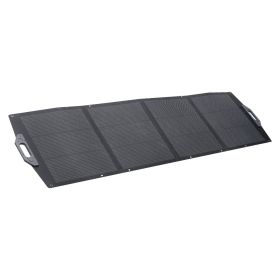 200W Foldable Solar Panel, 24% High-Efficiency Portable Monocrystalline Solar Panel Charger with MC4 Output, USB-A, Type-C & DC Ports, IP67 Waterproo