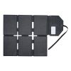 60W Foldable Solar Panel Charger, 16BB N-Type Monocrystalline Solar Panel 24% Efficiency, Lightweight Portable with MC4 Output, Type-C, USB-A & DC Po