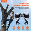 Tree Climbing Spikes Climbing Spurs Gear Aluminum Arborist Equipment White
