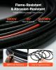 100FT Solar Panel Extension Cable, 10 AWG, Solar Panel Wire with Flame Retardant Protective Sleeving, Female and Male Connectors, IP67 Waterproof PV