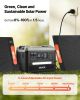 Portable Power Station, 2400W Portable Solar Generator with 2PCS * 200W Foldable Solar Panels, 2160Wh Expandable LiFePO4 Battery Backup with 10 Outpu