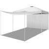 10x10FT pop up Canopy Tent with 2 sidewalls, Outdoor Canopy Tent for Parties
