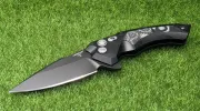 2026t HOGUE X5 3.5" Folder CPM154 Spear Point Blade Black Finish - Black Aluminum Frame G-Mascus Black G10 Insert