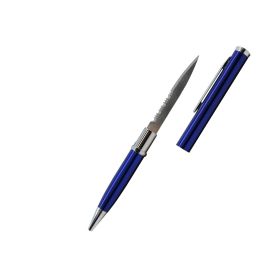 Serrated Pen Knife (Color: Teal)