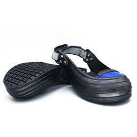 Steel Toe Covers for Shoes Safety Overshoes Steel Toe Caps Safety Boot Anti-Smash Titanium Aluminum Alloy Toe Shoe Covers with Adjustable Strap for M (size: S (US Size 4-7.5) Women's)