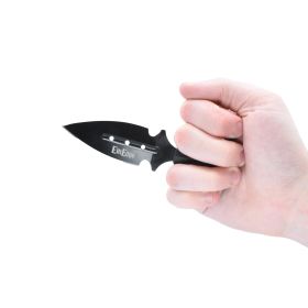 5.5-Inch Push Dagger with ABS Sheath (Style: Galaxy White)